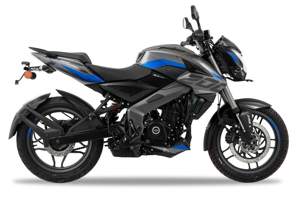 Pulsar NS200 Gris – Azul